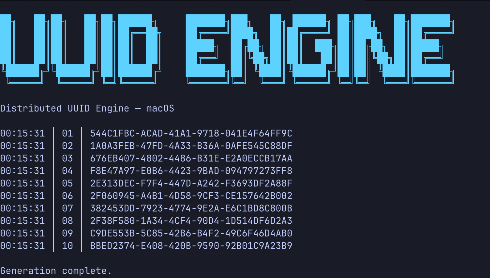 On Generating Unique IDs, Part 2